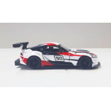 Miniatura de Ferro Toyota Supra GR Branco Escala 1/36