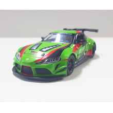 Miniatura de Ferro Toyota Supra GR Verde Escala 1/36