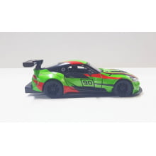 Miniatura de Ferro Toyota Supra GR Verde Escala 1/36