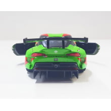 Miniatura de Ferro Toyota Supra GR Verde Escala 1/36