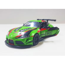 Miniatura de Ferro Toyota Supra GR Verde Escala 1/36