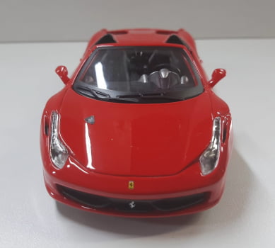 Mini Ferrari Spider 458 1/24 - Miniatura Escala 1/24