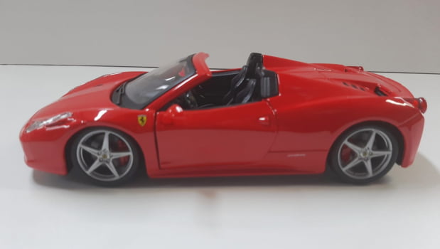 Mini Ferrari Spider 458 1/24 - Miniatura Escala 1/24