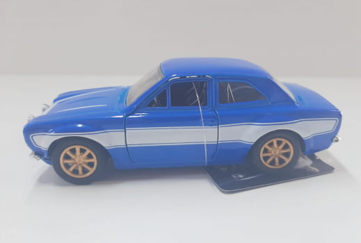 Miniatura 1974 Ford Escort Brian Velozes e Furiosos Escala 1/32