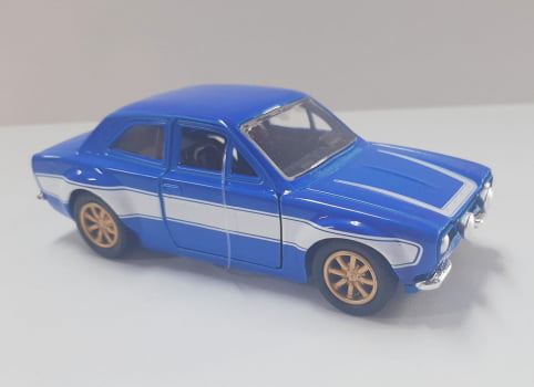 Miniatura 1974 Ford Escort Brian Velozes e Furiosos Escala 1/32