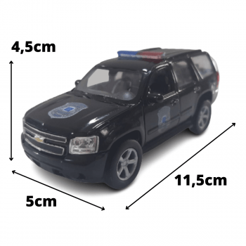 Mini 2008 Furgão Policial Tahoe - Miniatura