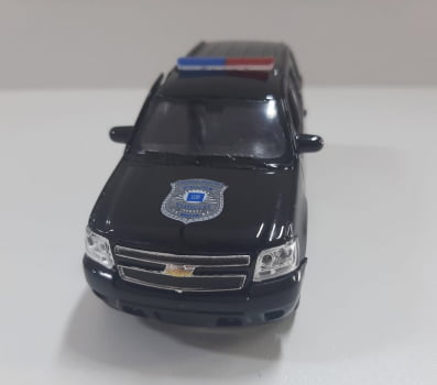 Mini 2008 Furgão Policial Tahoe - Miniatura