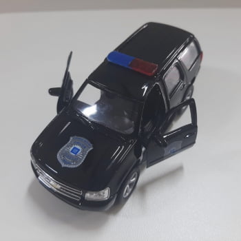 Mini 2008 Furgão Policial Tahoe - Miniatura