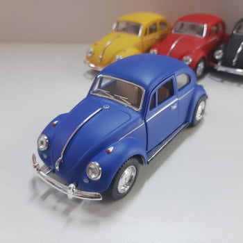 Mini 1/32 1967 Fusca Vlokswagen Classical Beetle Fosco - Miniatura Escala 1/32