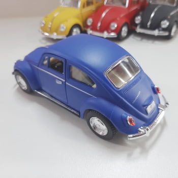 Mini 1/32 1967 Fusca Vlokswagen Classical Beetle Fosco - Miniatura Escala 1/32