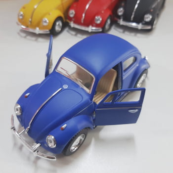 Mini 1/32 1967 Fusca Vlokswagen Classical Beetle Fosco - Miniatura Escala 1/32