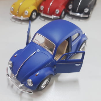 Mini 1/32 1967 Fusca Vlokswagen Classical Beetle Fosco - Miniatura Escala 1/32