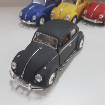 Mini 1/32 1967 Fusca Vlokswagen Classical Beetle Fosco - Miniatura Escala 1/32