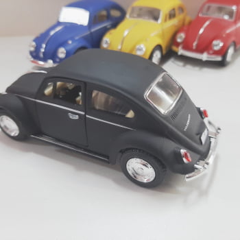 Mini 1/32 1967 Fusca Vlokswagen Classical Beetle Fosco - Miniatura Escala 1/32