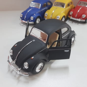 Mini 1/32 1967 Fusca Vlokswagen Classical Beetle Fosco - Miniatura Escala 1/32