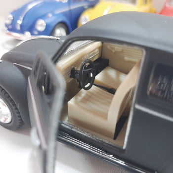 Mini 1/32 1967 Fusca Vlokswagen Classical Beetle Fosco - Miniatura Escala 1/32