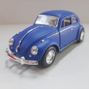 Mini 1/32 1967 Fusca Vlokswagen Classical Beetle Fosco - Miniatura Escala 1/32