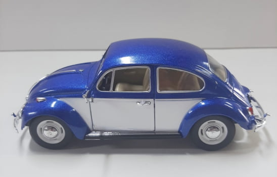 Mini 1/32 Fusca 67 Volkswagen Clássico - Miniatura Classical Beetle Escala 1/24