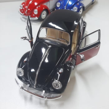 Mini 1/32 Fusca 67 Volkswagen Clássico - Miniatura Classical Beetle Escala 1/24