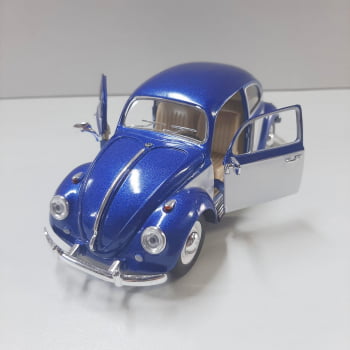 Mini 1/32 Fusca 67 Volkswagen Clássico - Miniatura Classical Beetle Escala 1/24