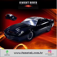 Miniatura KITT Pontiac de Ferro Super Máquina Escala 1/32