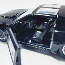 Miniatura KITT Pontiac de Ferro Super Máquina Escala 1/32