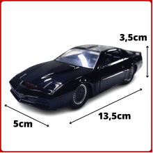 Miniatura KITT Pontiac de Ferro Super Máquina Escala 1/32