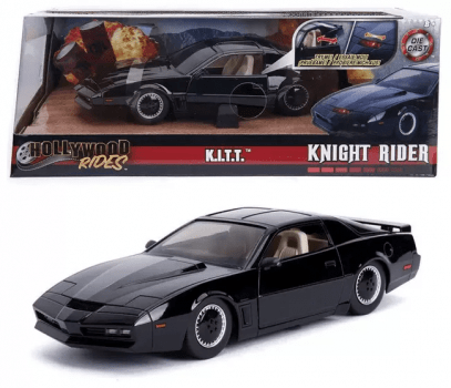 Miniatura KITT Pontiac de Ferro Super Máquina Escala 1/24