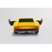  Miniatura de Ferro Lamborghini 1971 Miura P400 SV Amarelo 1/34