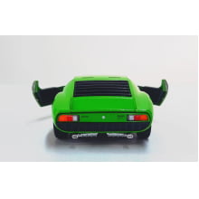  Miniatura de Ferro Lamborghini 1971 Miura P400 SV Verde 1/34