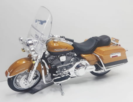 Mini 1/18 Moto De Ferro Harley-davidson 1/18 Maisto