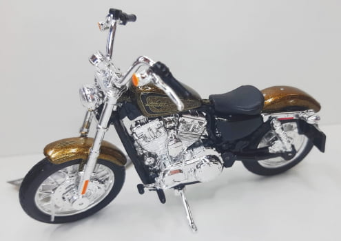 Mini 1/18 Moto De Ferro Harley-davidson 1/18 Maisto