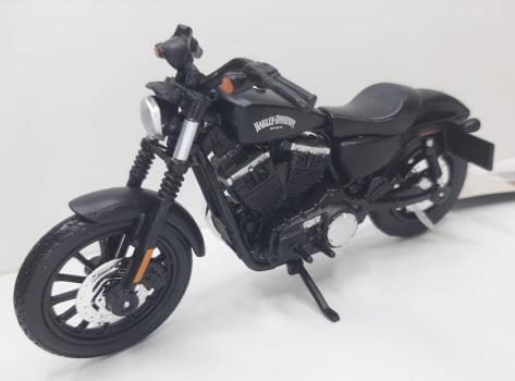 Mini 1/18 Moto De Ferro Harley-davidson 1/18 Maisto