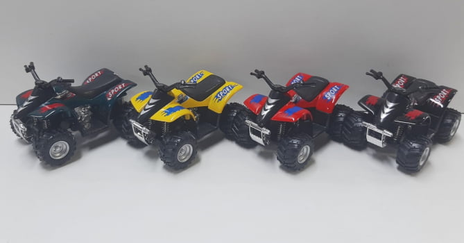 Mini 1/32 Quadriciclo Turbo Sport 60 - Miniatura Escala 1/32